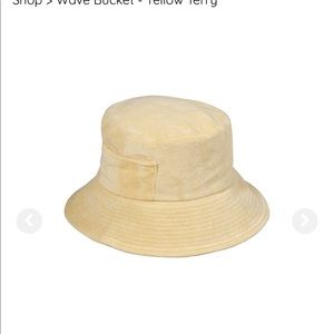 Lack of Color yellow bucket hat